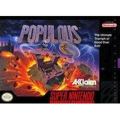 Populous - Super Nintendo - (LOOSE)