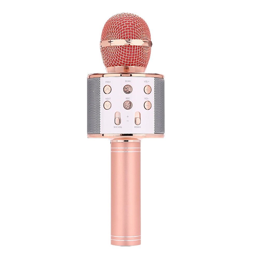 Portable USB Rechargeable Wireless Bluetooth Karaoke Microphone