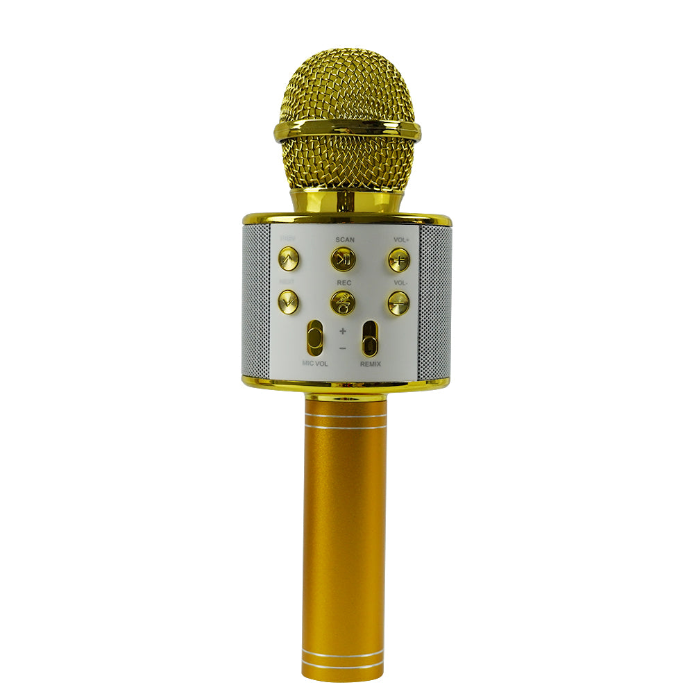 Portable USB Rechargeable Wireless Bluetooth Karaoke Microphone