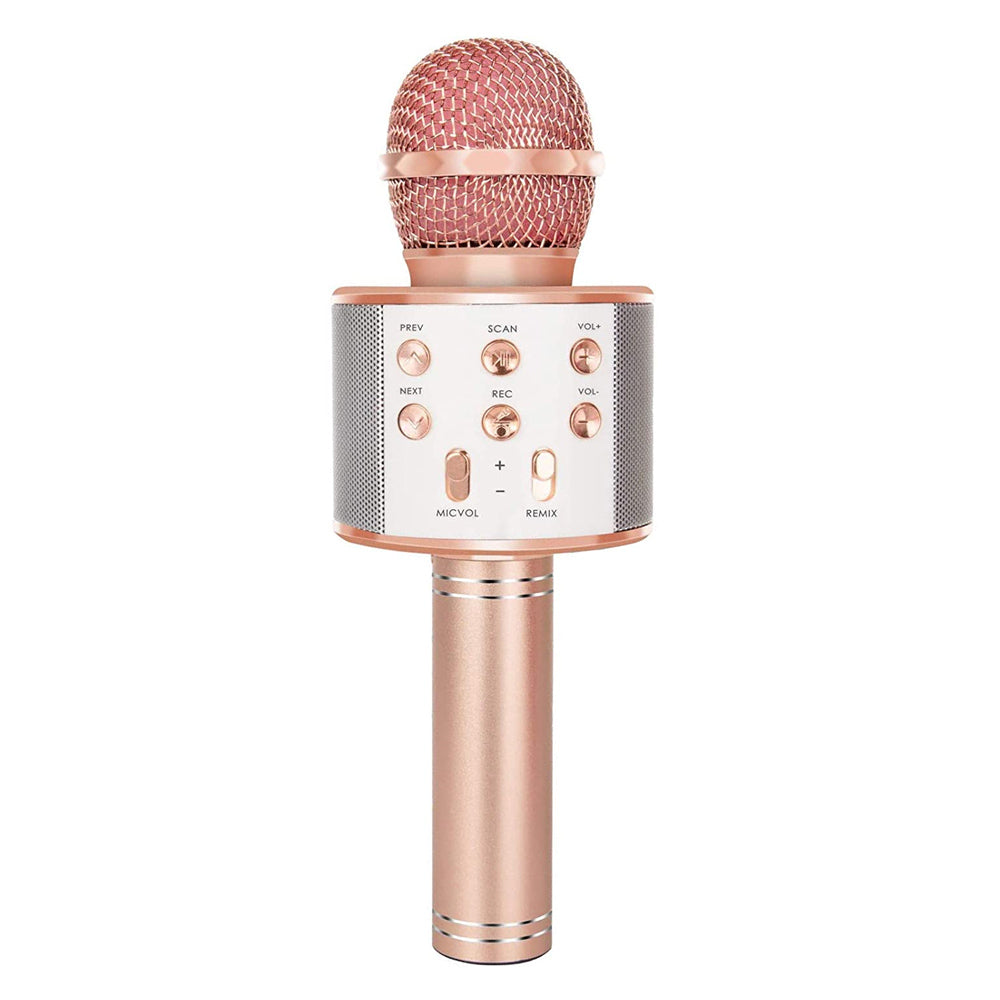 Portable USB Rechargeable Wireless Bluetooth Karaoke Microphone