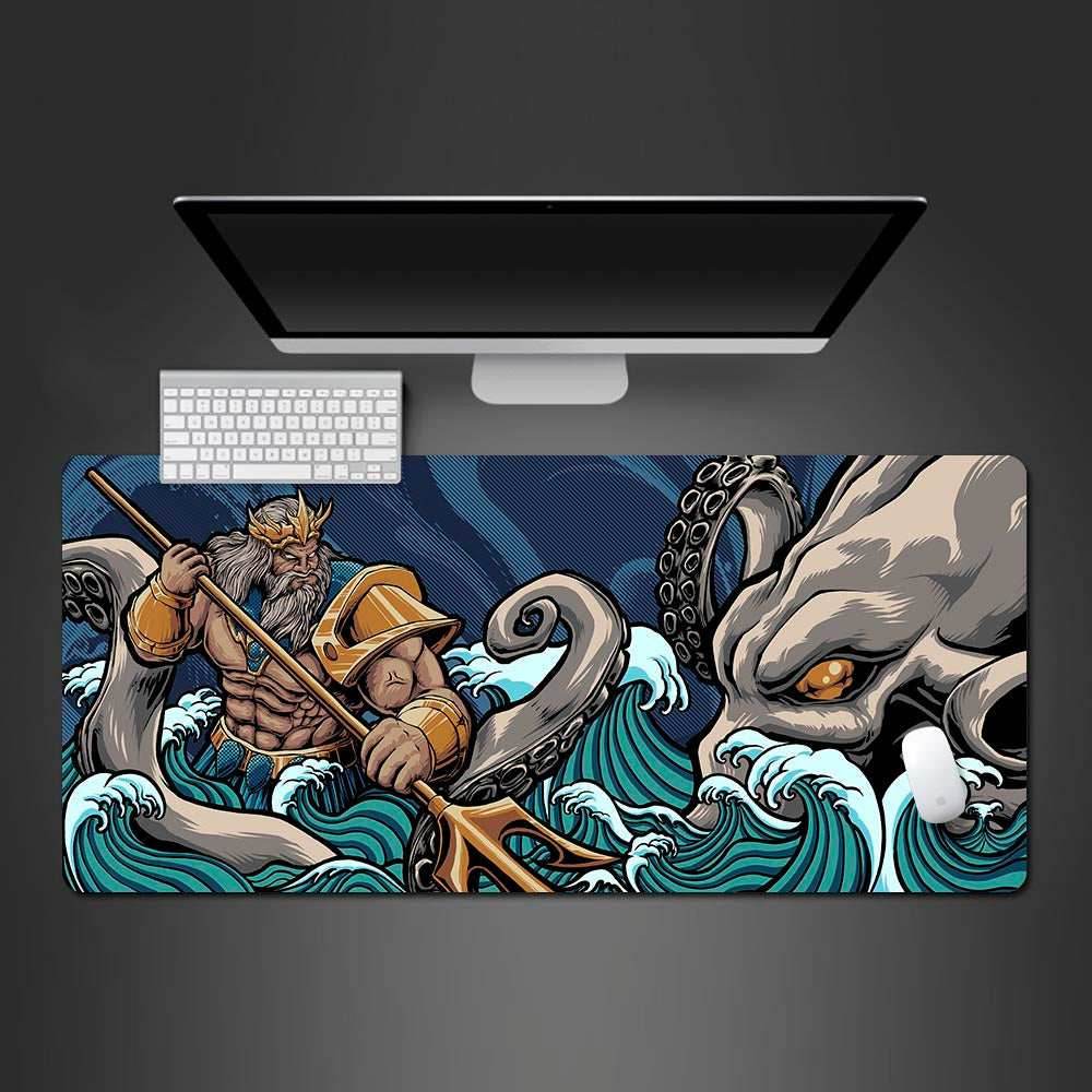 Poseidon Greek God Mouse Pad - M (70 x 30cm)
