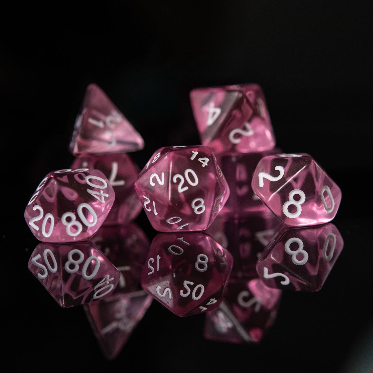 Potion of Love Acrylic Dice Set