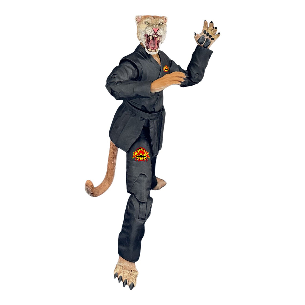 Jiu Jitsu Combat Creatures Pounce the Puma Action Figure