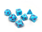 Powder Blue Opaque - 7 Piece Set - Role-Players