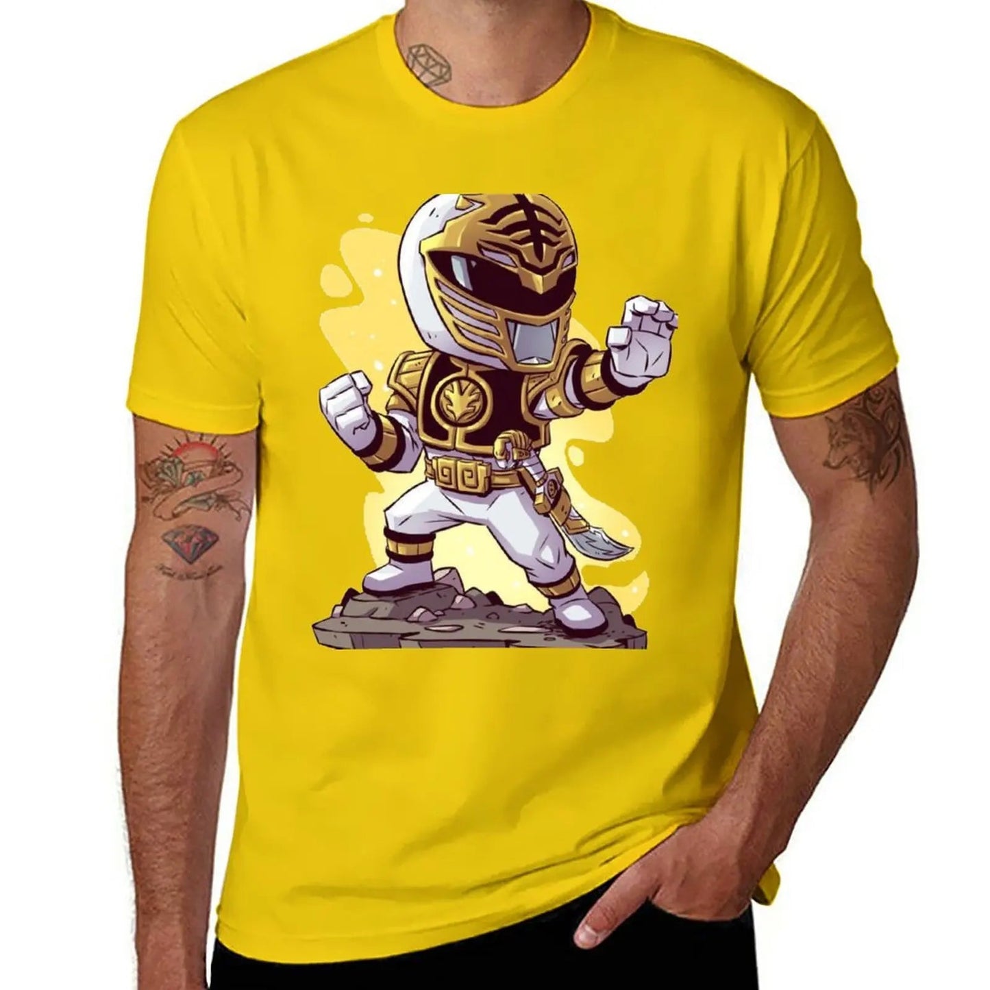 Power Ranger T-Shirt Short t-shirt graphics t shirt funny t shirts for men