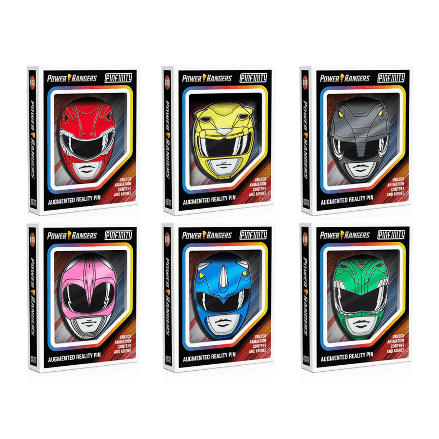 Power Rangers Pin Set - 