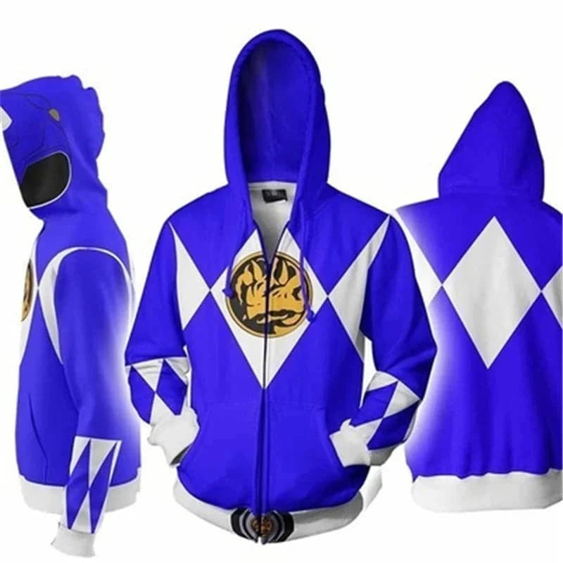 Power Samurai Sentai Shinkenger Rangers Costume Superhero Cosplay Halloween Carnival Birthday Party hoodie