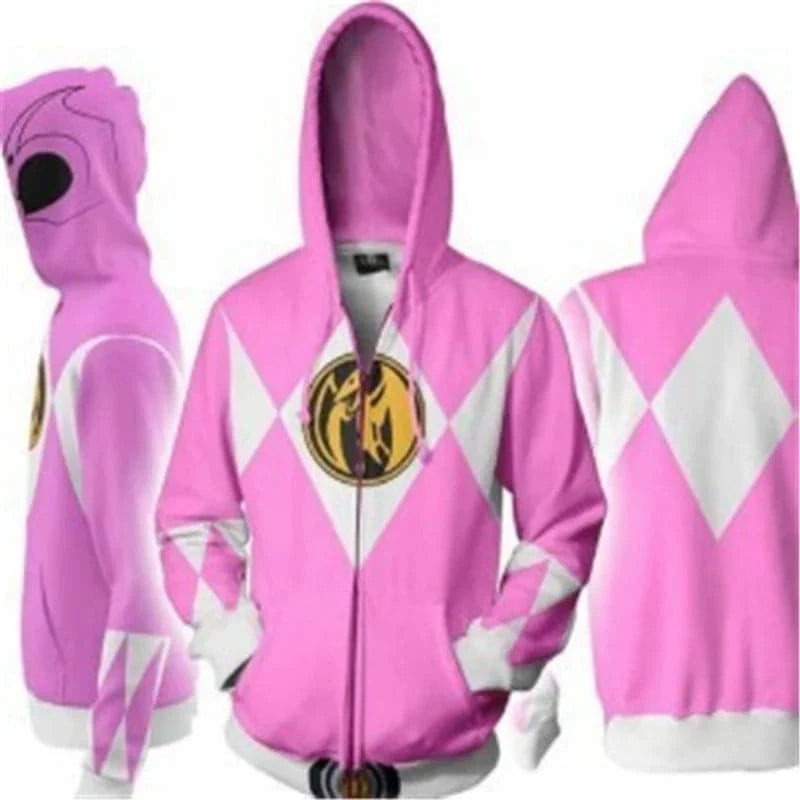 Power Samurai Sentai Shinkenger Rangers Costume Superhero Cosplay Halloween Carnival Birthday Party hoodie