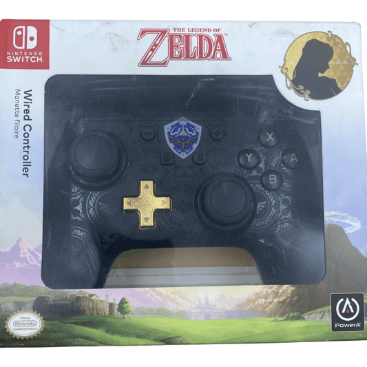 PowerA Wired Controller - Zelda Shadow Edition - Nintendo Switch