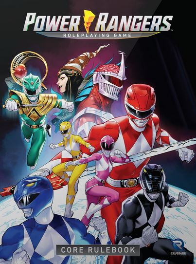 Livre de règles de base du RPG Power Rangers