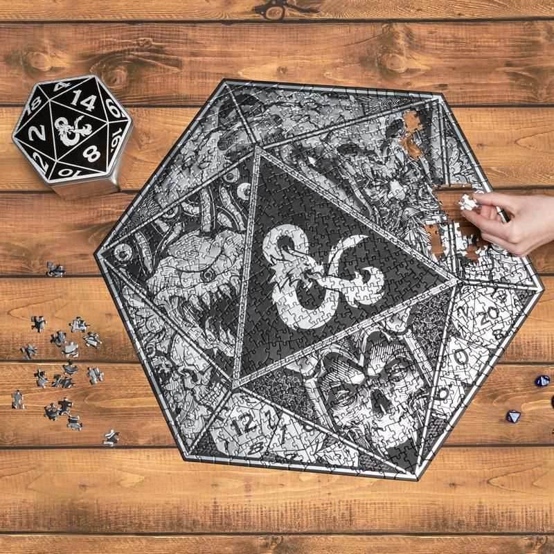 Paladone: Dungeons and Dragons Jigsaw - 