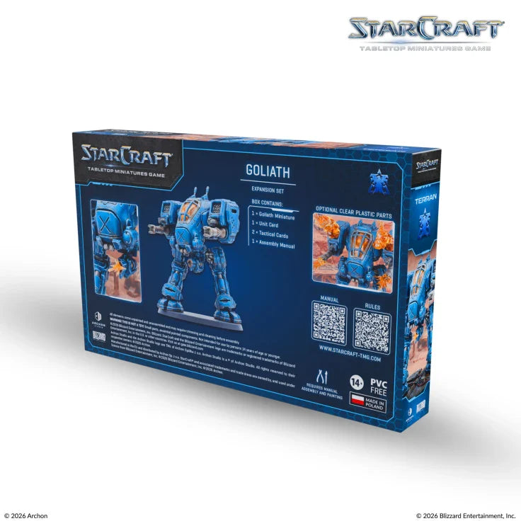 StarCraft The Miniatures Game: Terran: Goliath Expansion Set