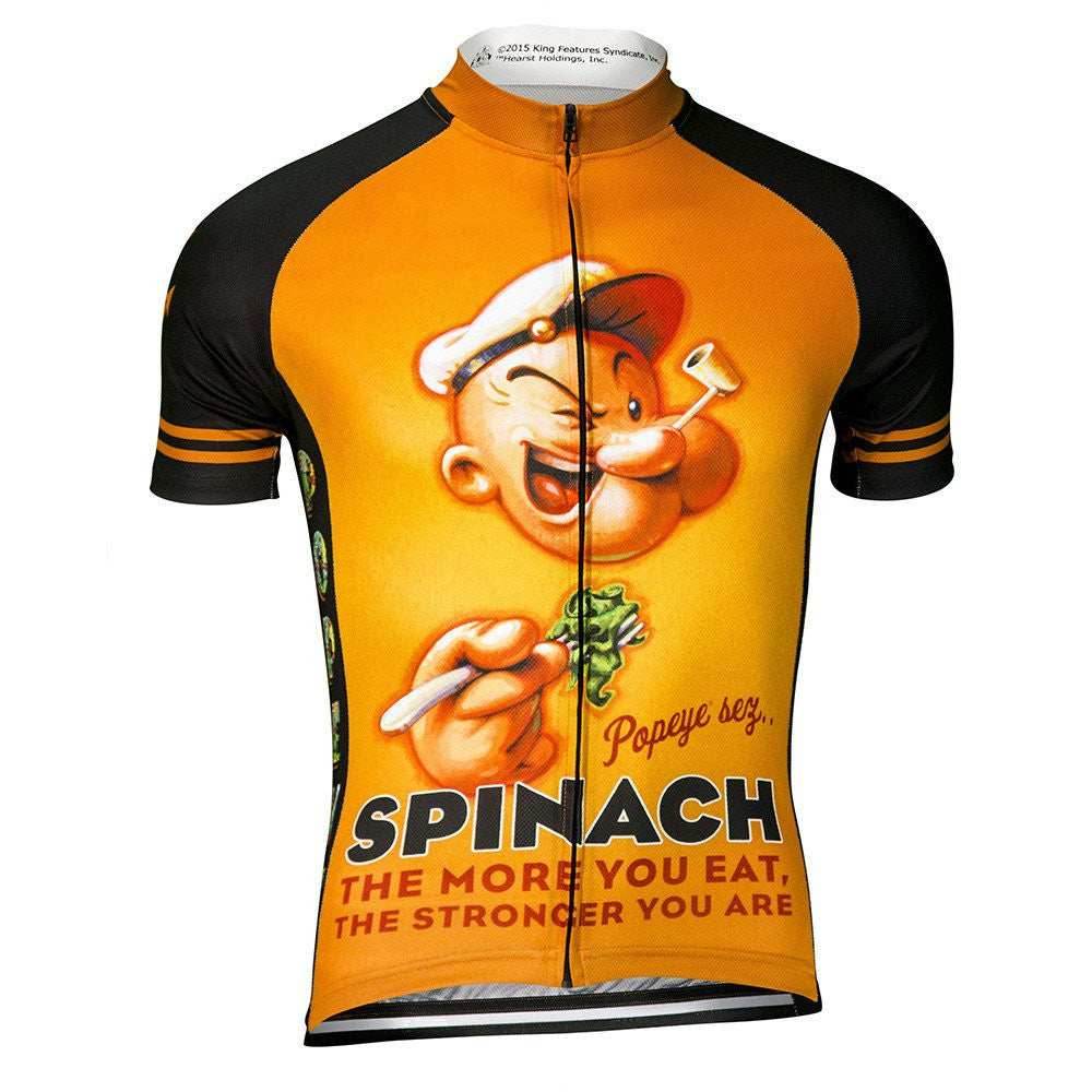 Popeye I Y'am What I Y'am Men's Cycling Jersey (S, M) - Small