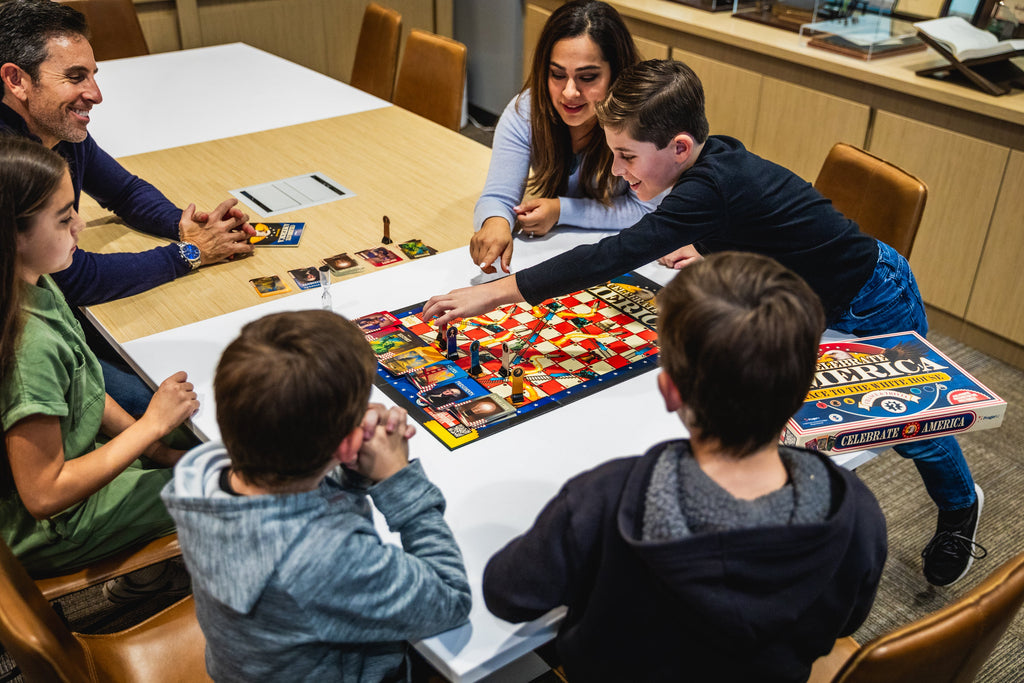 Celebrate America: Race to The White House Board Game | Made in the USA