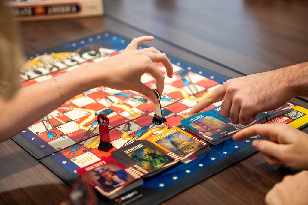 Celebrate America: Race to The White House Board Game | Made in the USA