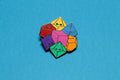 Tiny Dice Buddies Cluster Hard Enamel Pin