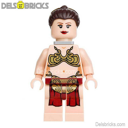 Princess Leia Slave Outfit from Return Of The Jedi | Lego Star wars Minifigures - 