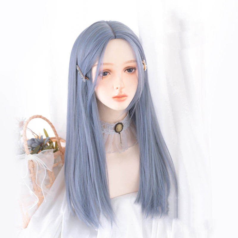 Princess  Mid-length Straight  Wig