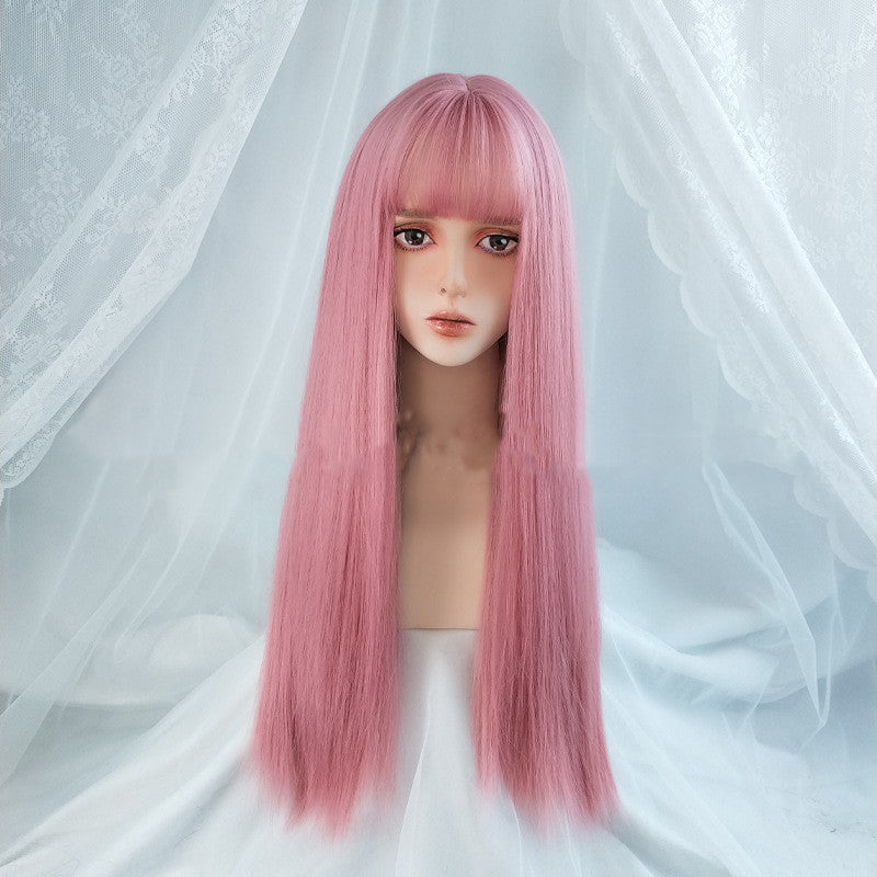 Princess  Mid-length Straight  Wig