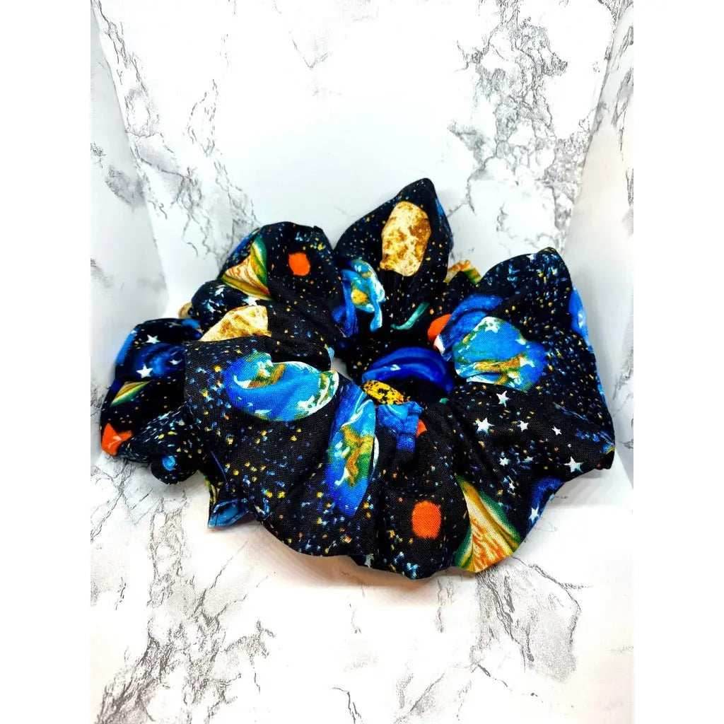 Black Planet Galaxy Scrunchie - 