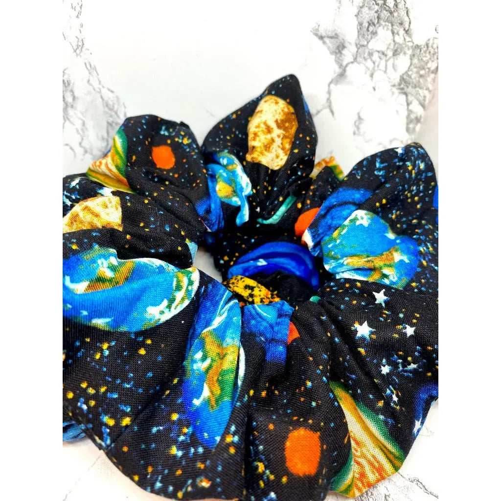 Black Planet Galaxy Scrunchie - 