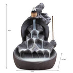 Lotus Cascade Incense Waterfall Backflow Incense Burner - 