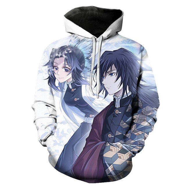 Men Women Anime Demon Slayer: Kimetsu no Yaiba Hoodie Cosplay Costume Sweatshirts Unisex Cartoon Pullover Autumn Casual Clothing-15