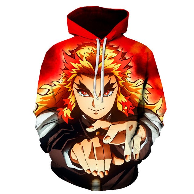 Men Women Anime Demon Slayer: Kimetsu no Yaiba Hoodie Cosplay Costume Sweatshirts Unisex Cartoon Pullover Autumn Casual Clothing-11