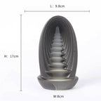 Cascading Backflow Waterfall Incense Burner - 
