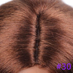 Long Kinky Straight Synthetic Wigs for Black Women Black Brown Blonde Ginger Red White Hair Afro Wigs Synthetic Hair  Wigs For Black Women Cosplay Wigs For Women