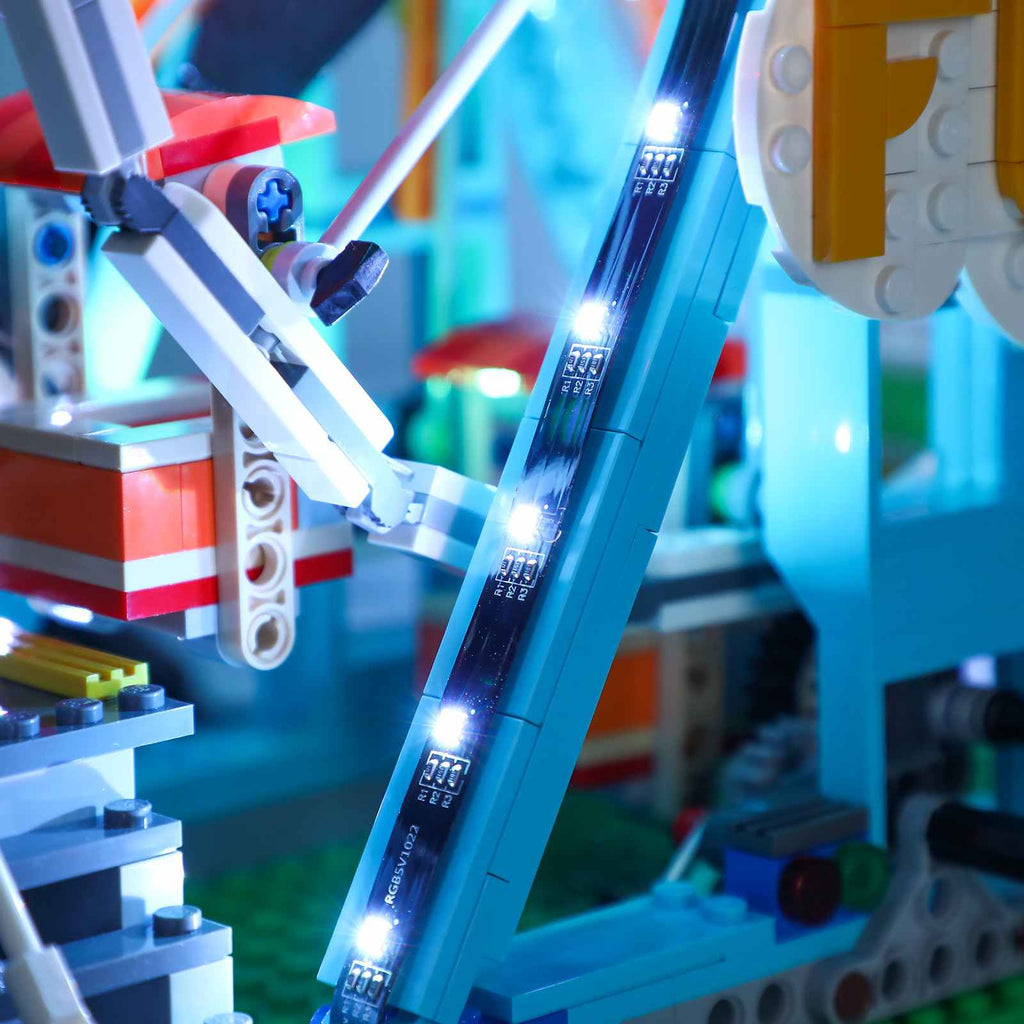 LEGO Ferris Wheel #31119 (RC & 12 RGB Colors) Light Kit