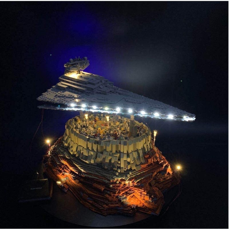 LEGO Jedha City and Empire Spaceship #21007 Light Kit