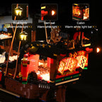LEGO Pirate Ship #31109 Light Kit