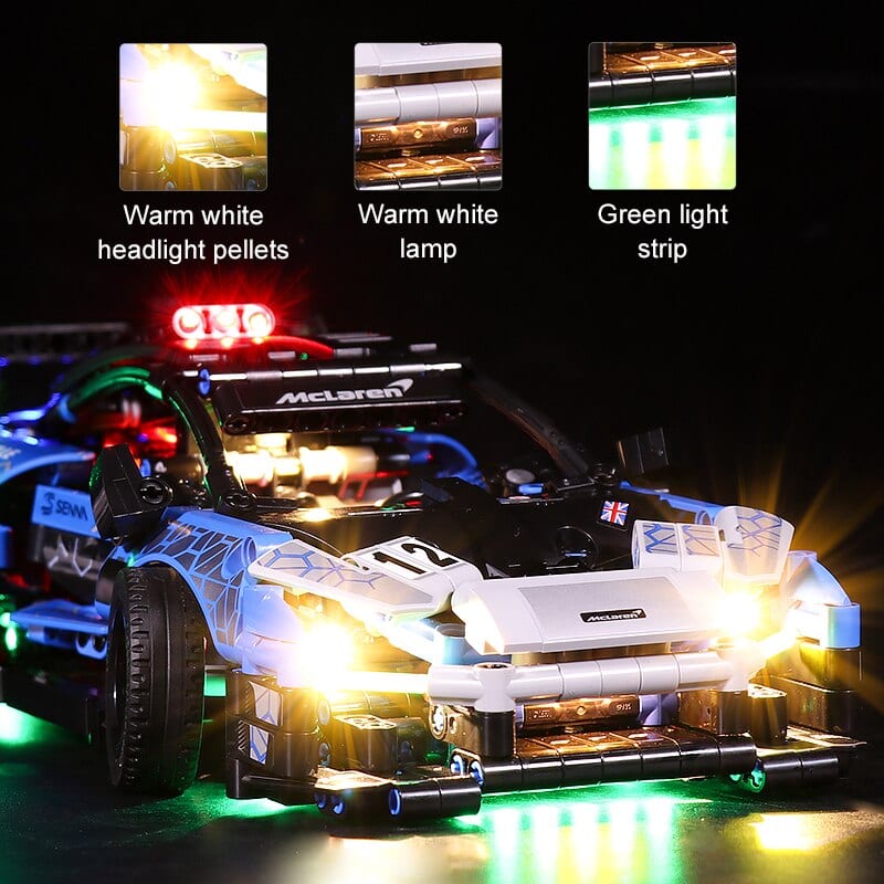 Light Kit for LEGO McLaren Senna GTR #42123
