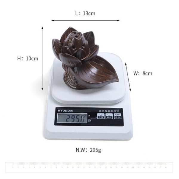 Lotus Flower Backflow Incense Burner - 