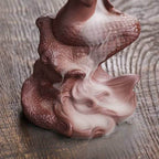 Mermaid Backflow Incense Burner - Brown