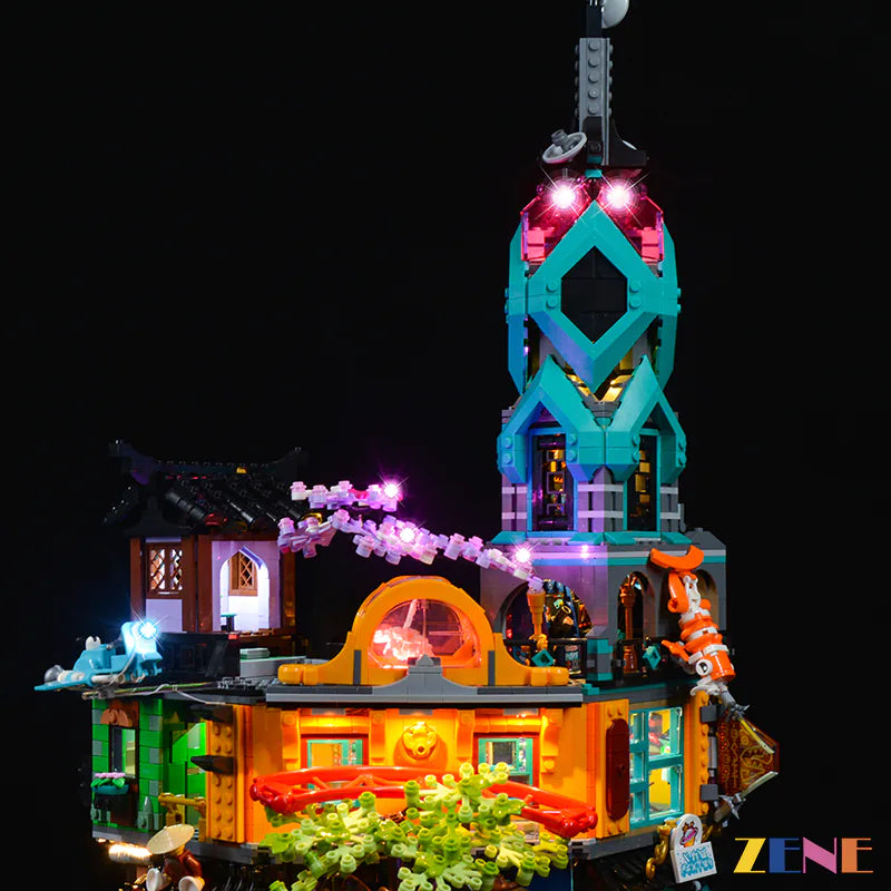 LEGO NINJAGO City Gardens #71741 Light Kit