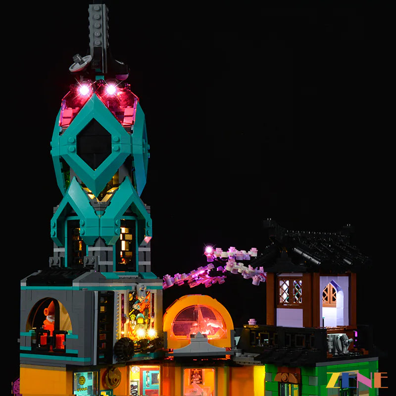 LEGO NINJAGO City Gardens #71741 Light Kit