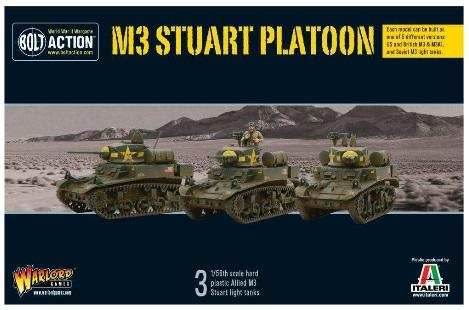 Bolt Action: M5 Stuart Platoon (2nd Edition) - 