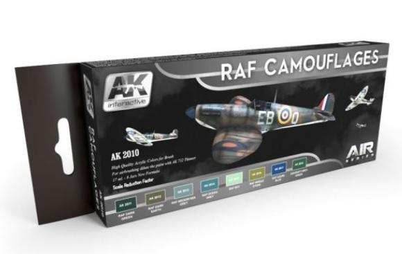 AK Interactive: RAF Camouflages Colors Set - 