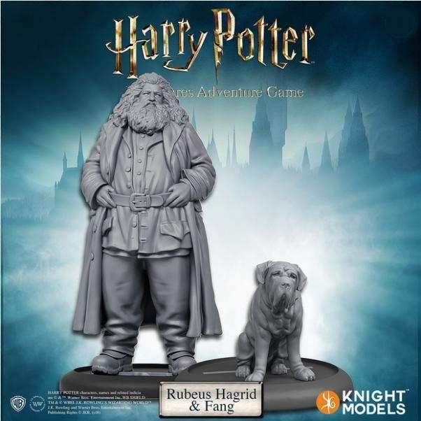 Harry Potter Miniatures Adventure Game: Rubeus Hagrid & Fang Pack - 