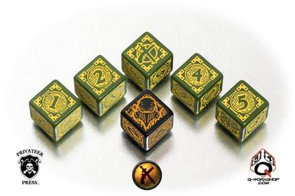 Warmachine: Mercenaries Faction Dice - 