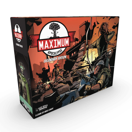 Maximum Apocalypse: Legendary Box and Miniatures (ONLY) - 