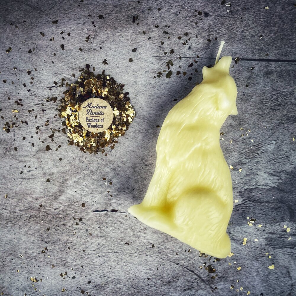 Howling Wolf Candle Spell Kit - Authentic Voice & Courage Magic