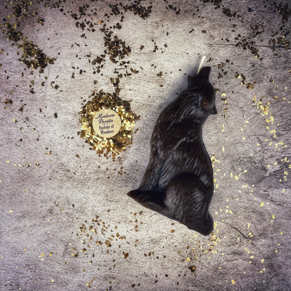 Howling Wolf Candle Spell Kit - Authentic Voice & Courage Magic