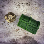 Beeswax Treasure Chest Spell Candle - Unlock Blessings & Abundance Magic