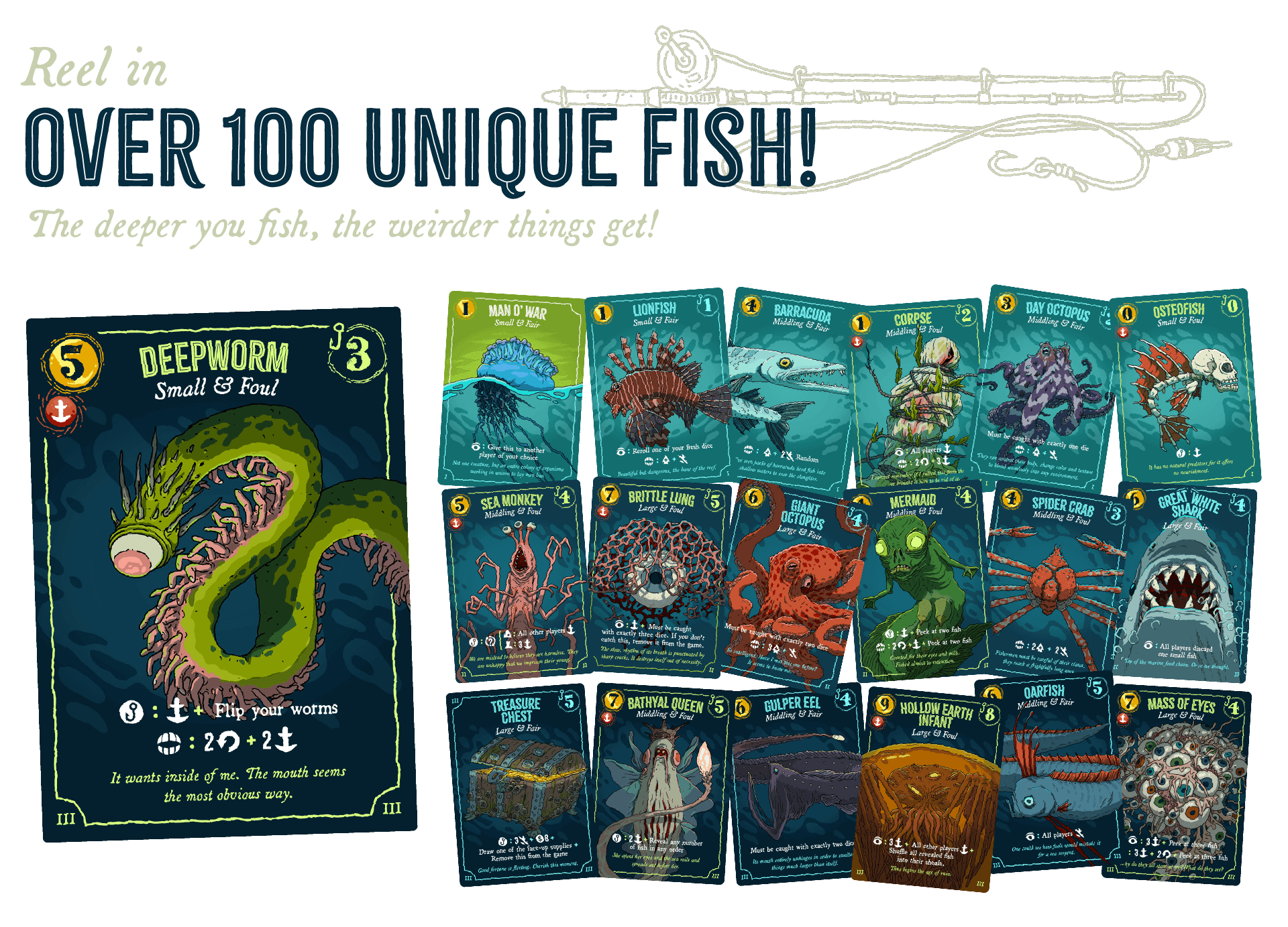 Deep Regrets: An Unfortunate Fishing Game - Kickstarter Edition - 