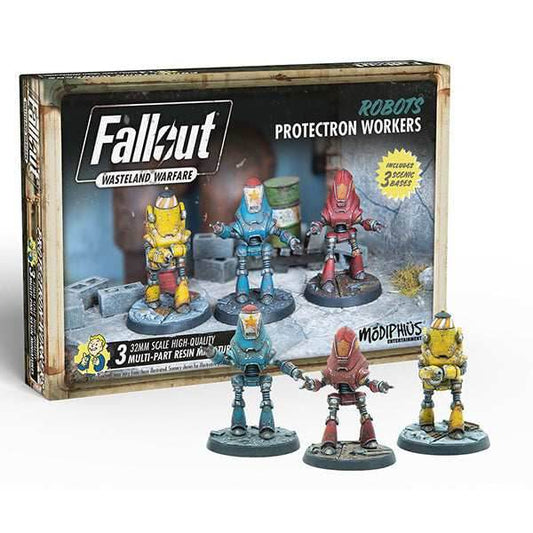 Fallout: Wasteland Warfare - Robots - Protectron Workers - 