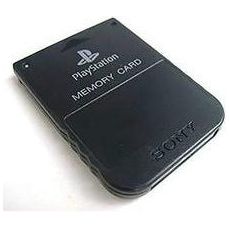 PS1 Memory Card [Black] - PlayStation