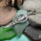 Danu Goddess Silver Necklace - 18